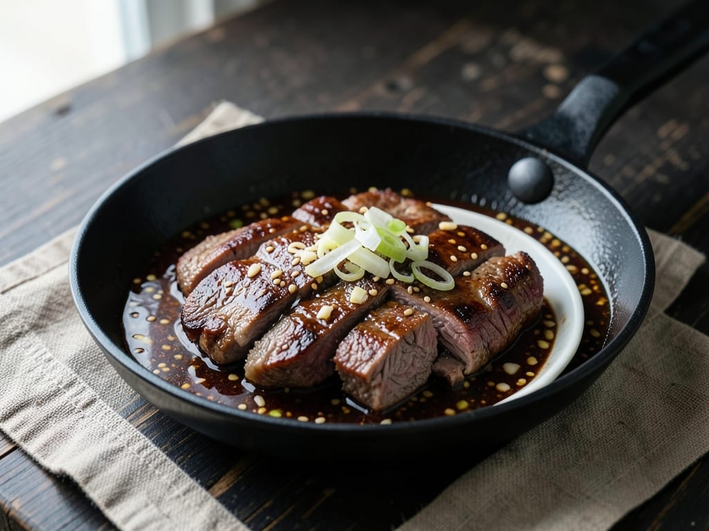 Korean Bulgogi Beef with Asian Pear Marinade