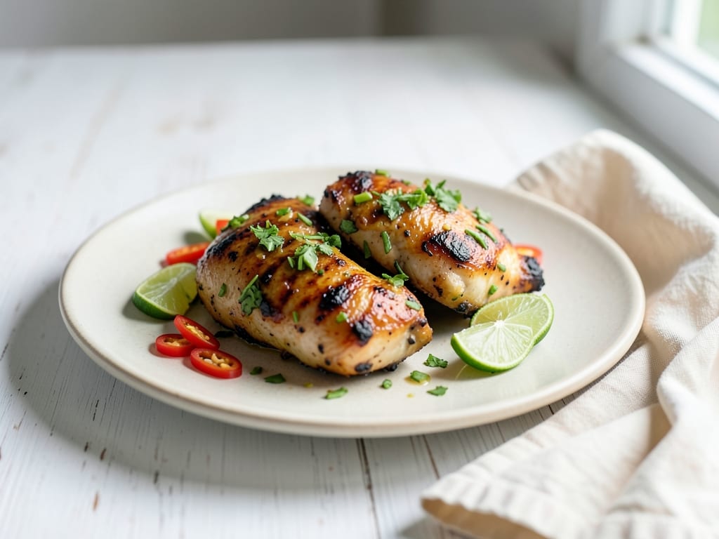 Thai Lemongrass Chicken Marinade (with Grilled Chicken Thighs)