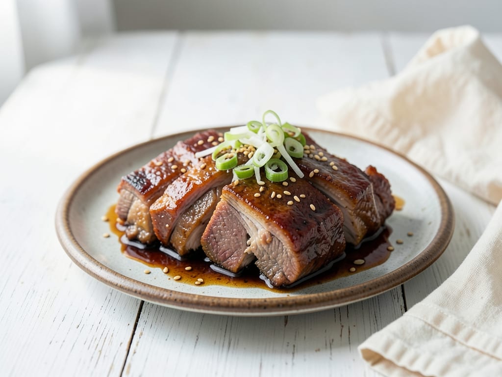 Instant Pot Korean Short Ribs with Asian Pear Marinade