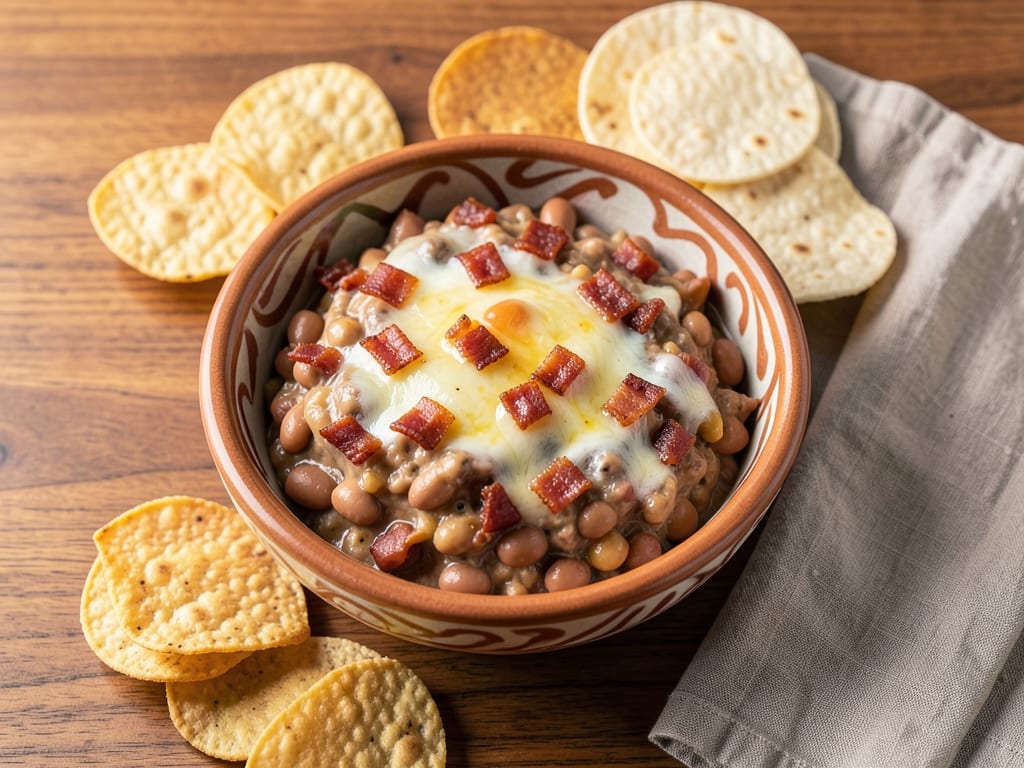 Frijoles Puercos Mexican Pork and Bean Dip
